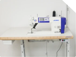 Machine à coudre professionnelle Juki de l'atelier HM Marquage
