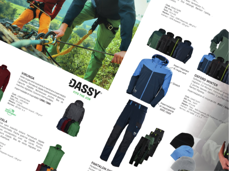 Catalogue Dassy de vêtements de travail et de sécurité en extérieur